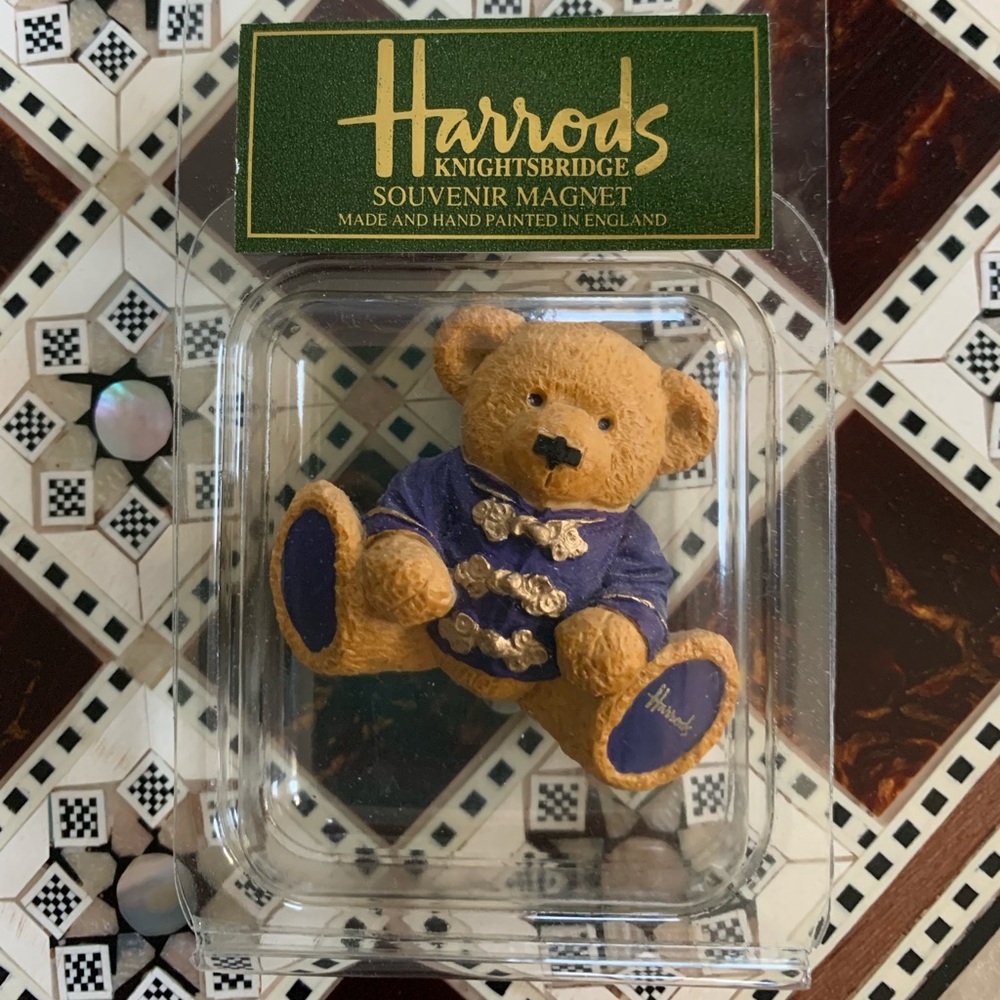 Harrods Bear Magnet